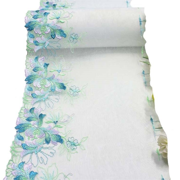Multiple color selection wedding dress Home Textile Fabric Underwear accessories mesh cloth mesh gauze sequin Embroidery lace