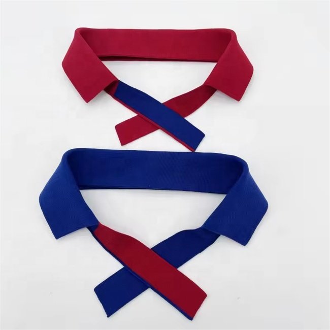 Custom T-shirt Collar Rib Material crease proof neck rib knit collar