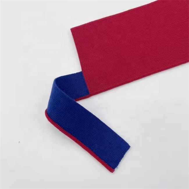 Custom T-shirt Collar Rib Material crease proof neck rib knit collar