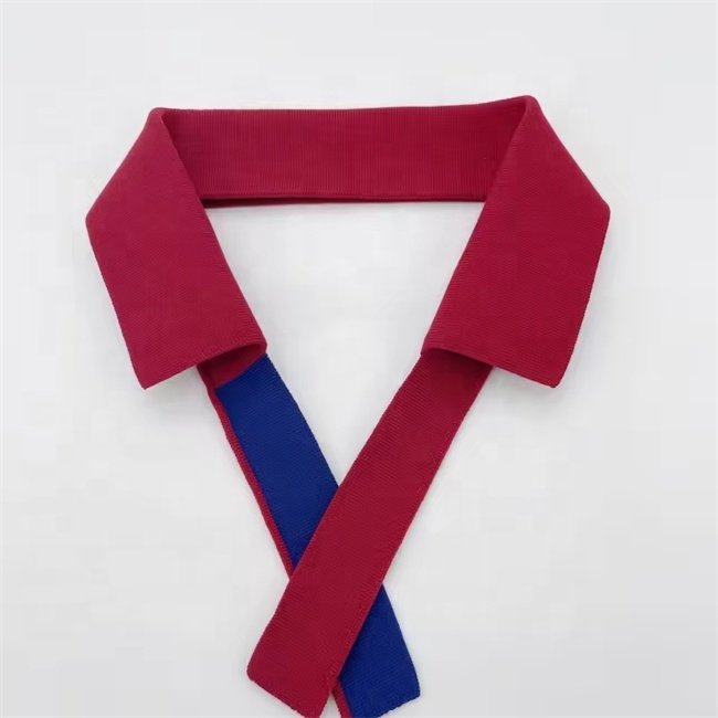 Custom T-shirt Collar Rib Material crease proof neck rib knit collar