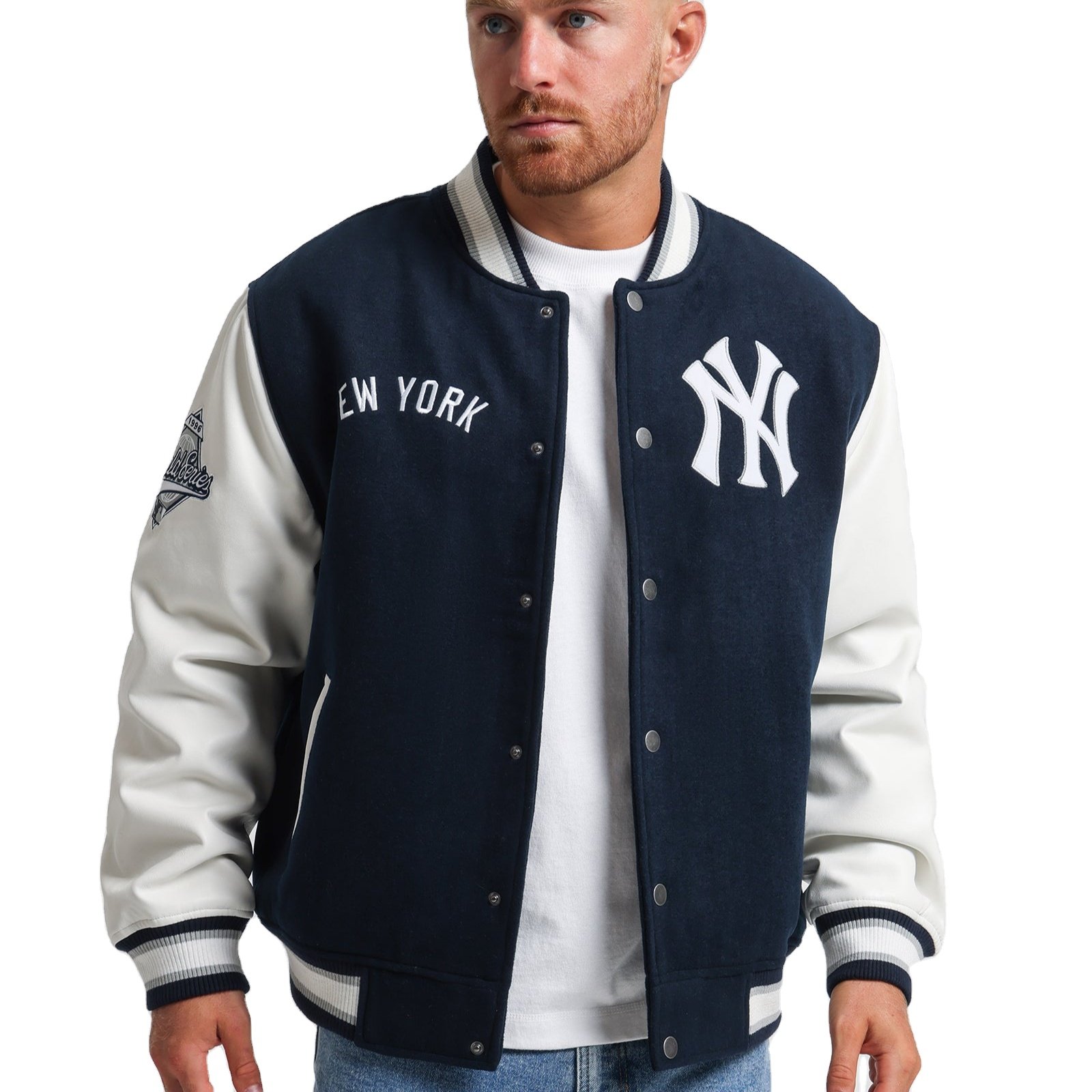 Wholesales New Arrivals 2024 Fashion Custom Chenille Embroidered Varsity Jacket Man Baseball Lettermen Jacket