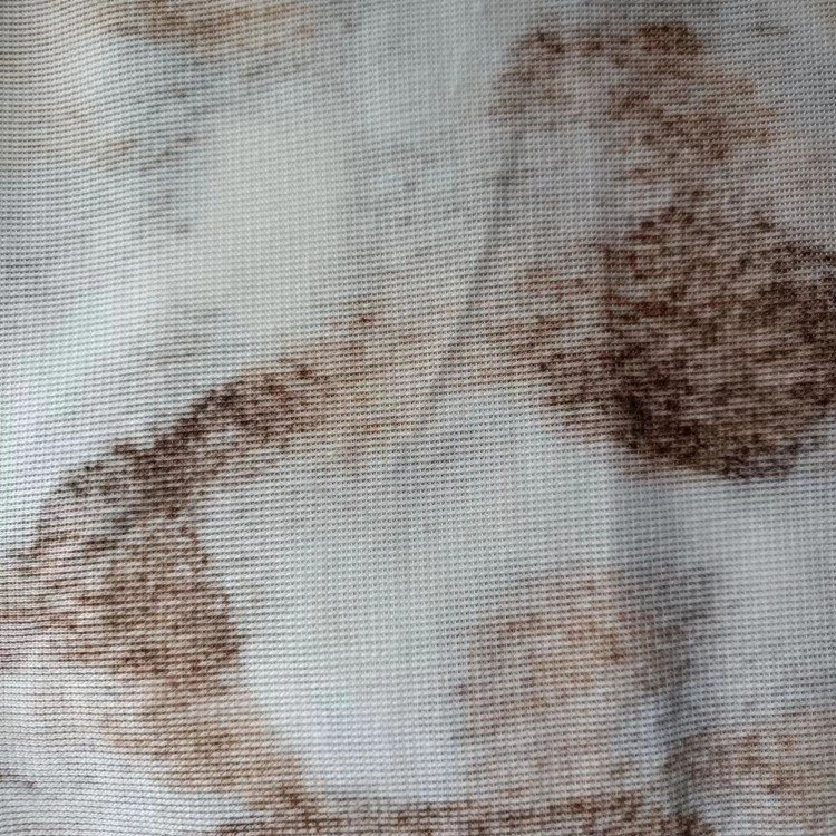 New pattern hot selling 100% Polyester discharge printing faux rabbit fur Fleece Fabric For garment home textiles blankets