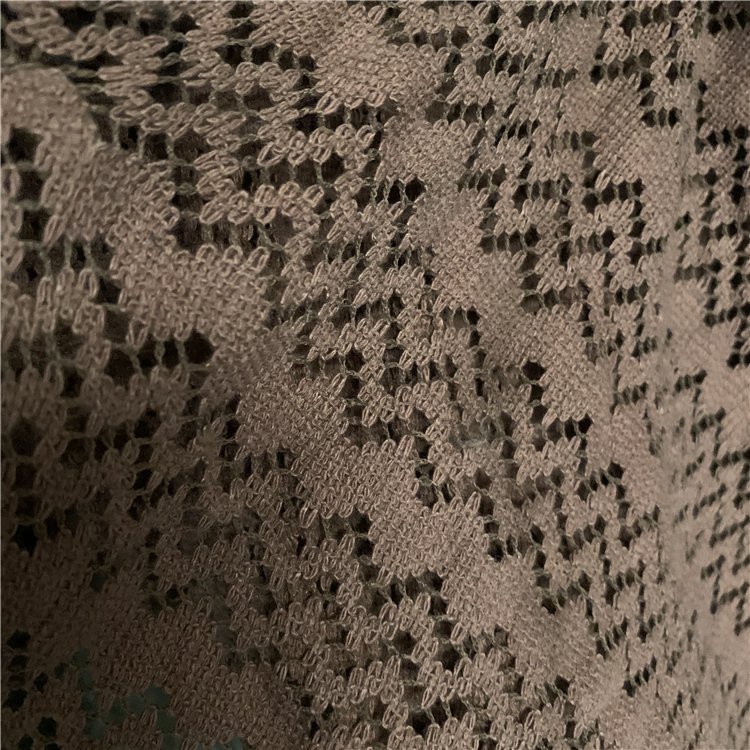 Great Material 3D Flower Lace Embroidered Fabric Stock Embroidery Fabrics