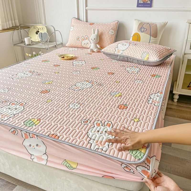 Single bed cover blanket cover single piece mattress protector anti-microbial fixed all-inclusive factory direct wholesale