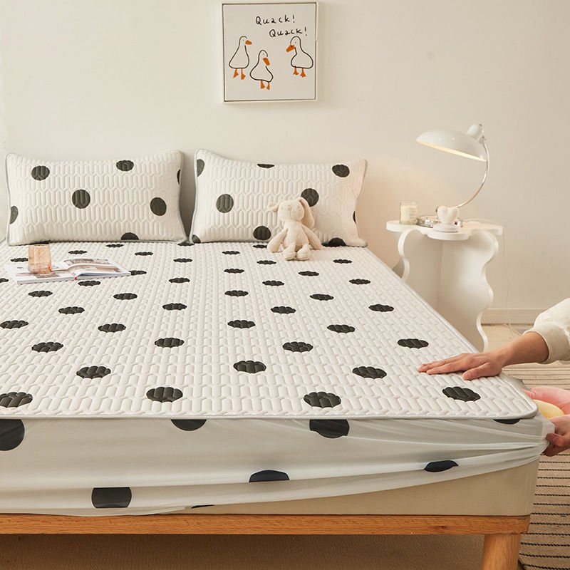 Single bed cover blanket cover single piece mattress protector anti-microbial fixed all-inclusive factory direct wholesale