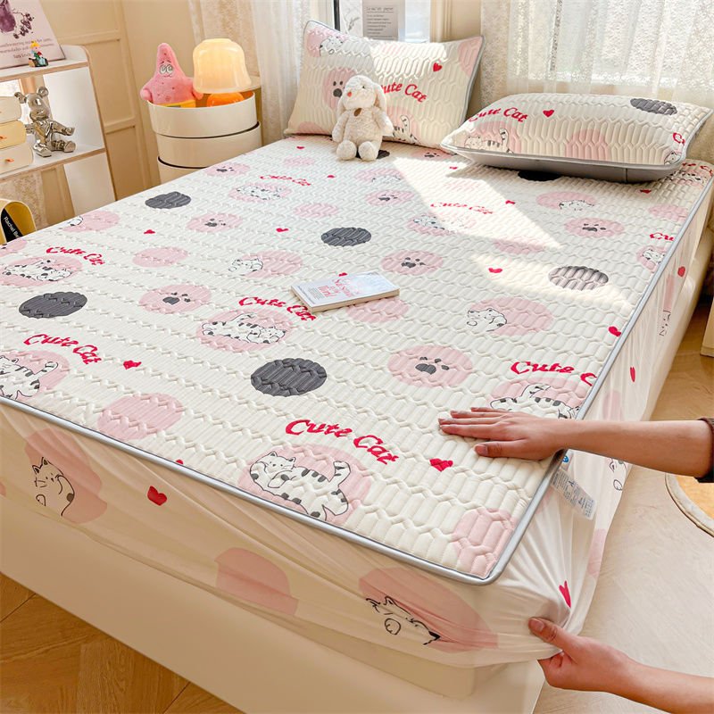 Single bed cover blanket cover single piece mattress protector anti-microbial fixed all-inclusive factory direct wholesale
