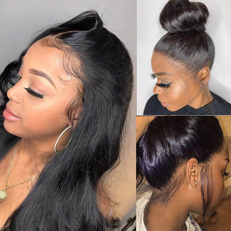 Cheap Wholesale Transparent 360 Lace Frontal Wig Raw Straight Brazilian Virgin Human Hair Hd Full Lace Front Wig For Black Women