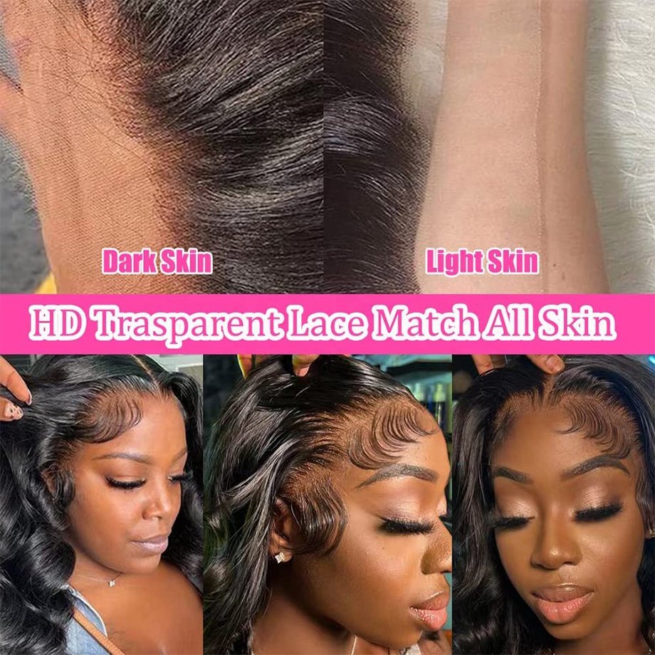 38 40 inch Glueless Full Lace Human Hair Wig for Black Women Best-selling Vendor Wholesale 360 HD Transparent Lace Frontal Wigs