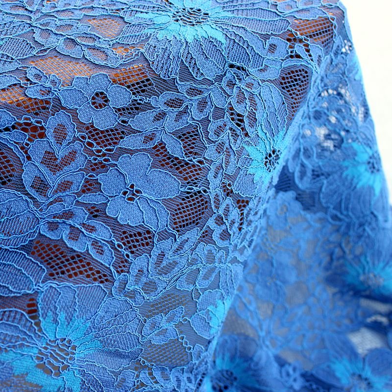 Zeal 2024 High Quality Two-Tone Tulle Fabric Ready Stocks for Women's Wedding Lace Tablecloth and Decoration Fabric
