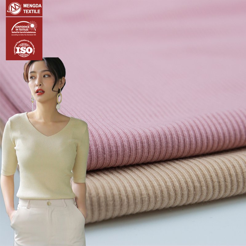 40s good stretch viscose rayon spandex knit pfd fabric for women undershirt underwear camisole