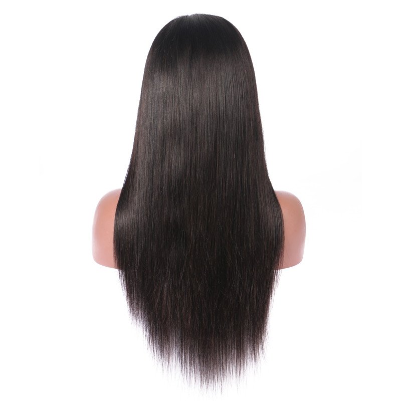 Hot Sell HD Lace Closure Wig Human Virgin Hair Wigs Preplucked Black Cuticle Aligned Remy Hair Customize Lace Closure Wig Long