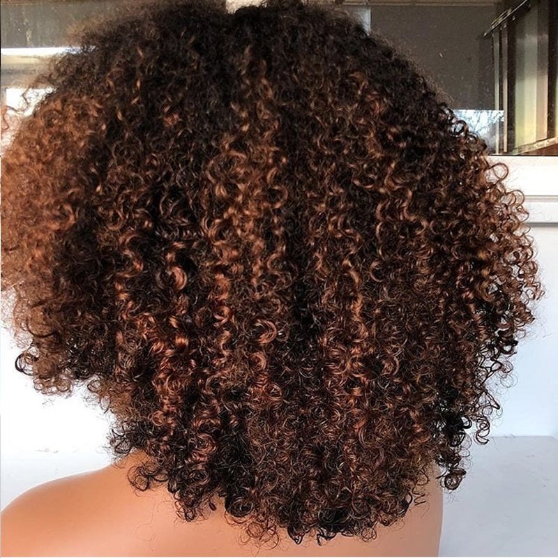 Wholesales Pixie Cut Short Hair Wig Human Hair Wigs Hd Lace Pre Plucked Afro Kinky Curly Wigs Brazilian Remy Natural Transparent