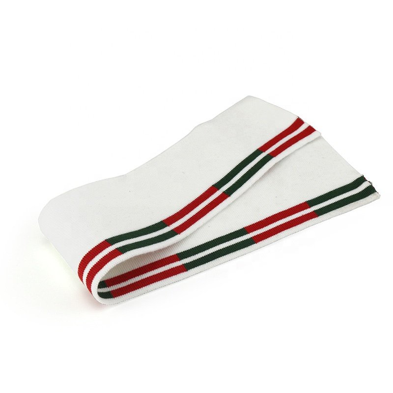 Factory direct sales 95% cotton 5% spandex neck knitted rib for Polo shirts