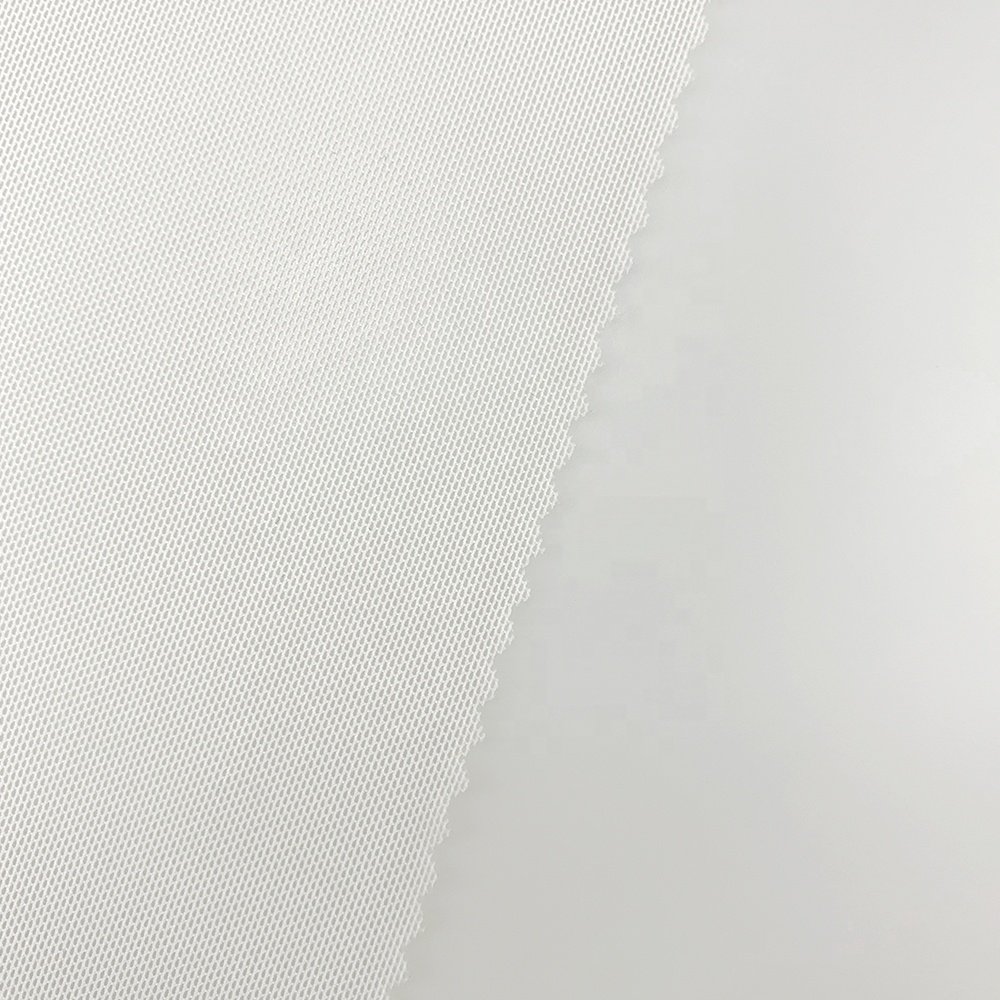 Knitted Ribbed Fabric Polyester Spandex Ribbing 4 Way Stretch Spandex Fabric For Garment Long Sleeve T-Shirt Underwear