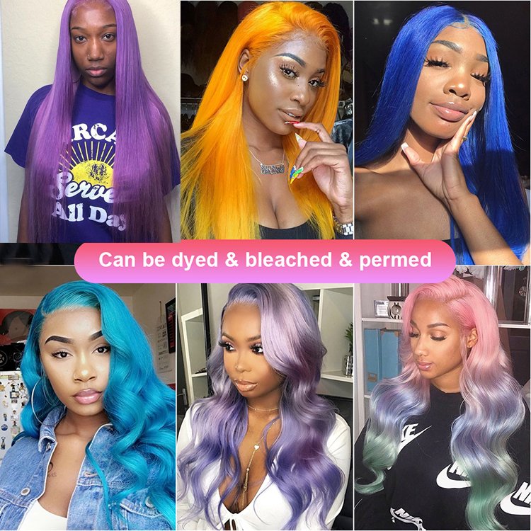 613 Blonde Lace Front Human Hair Wigs For Black Women Brazilian Virgin Cuticle Aligned Hair Wig Transparent Lace Wig