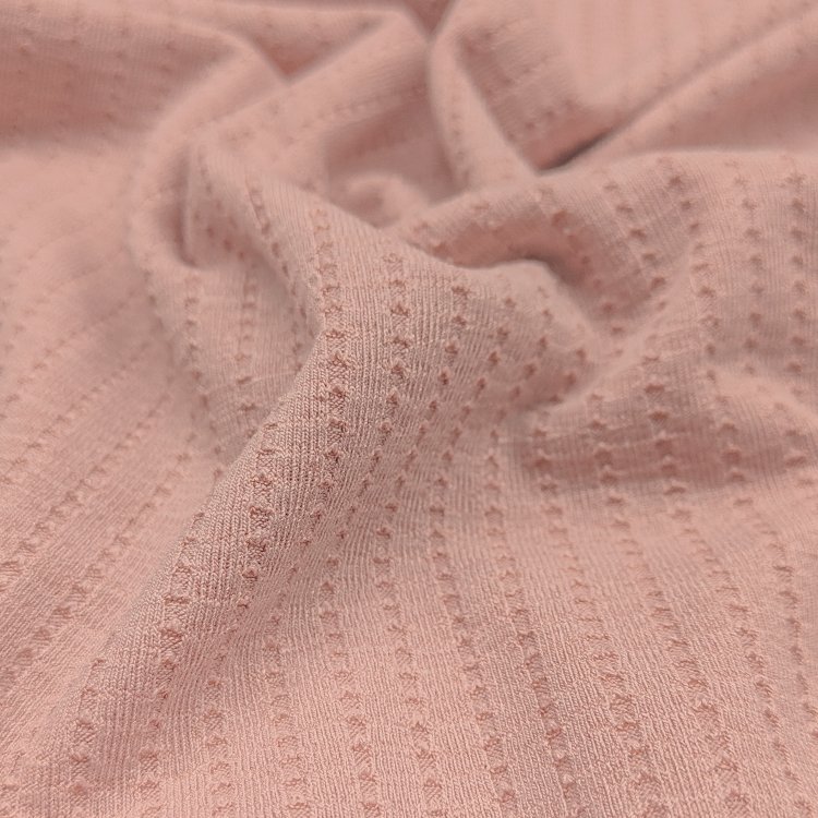 Soft Jacquard Fabric Ribbed Material, Solid Polyester Rayon And Spandex Knitted Rib Fabric For Sale/