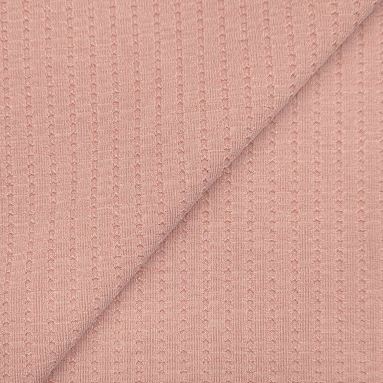Soft Jacquard Fabric Ribbed Material, Solid Polyester Rayon And Spandex Knitted Rib Fabric For Sale/
