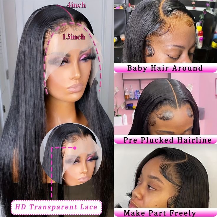 40 inch pre pluck 13x4 13*6 hd human hair lace front wigs,human hair wigs for black women,Brazilian hd lace frontal wig vendors