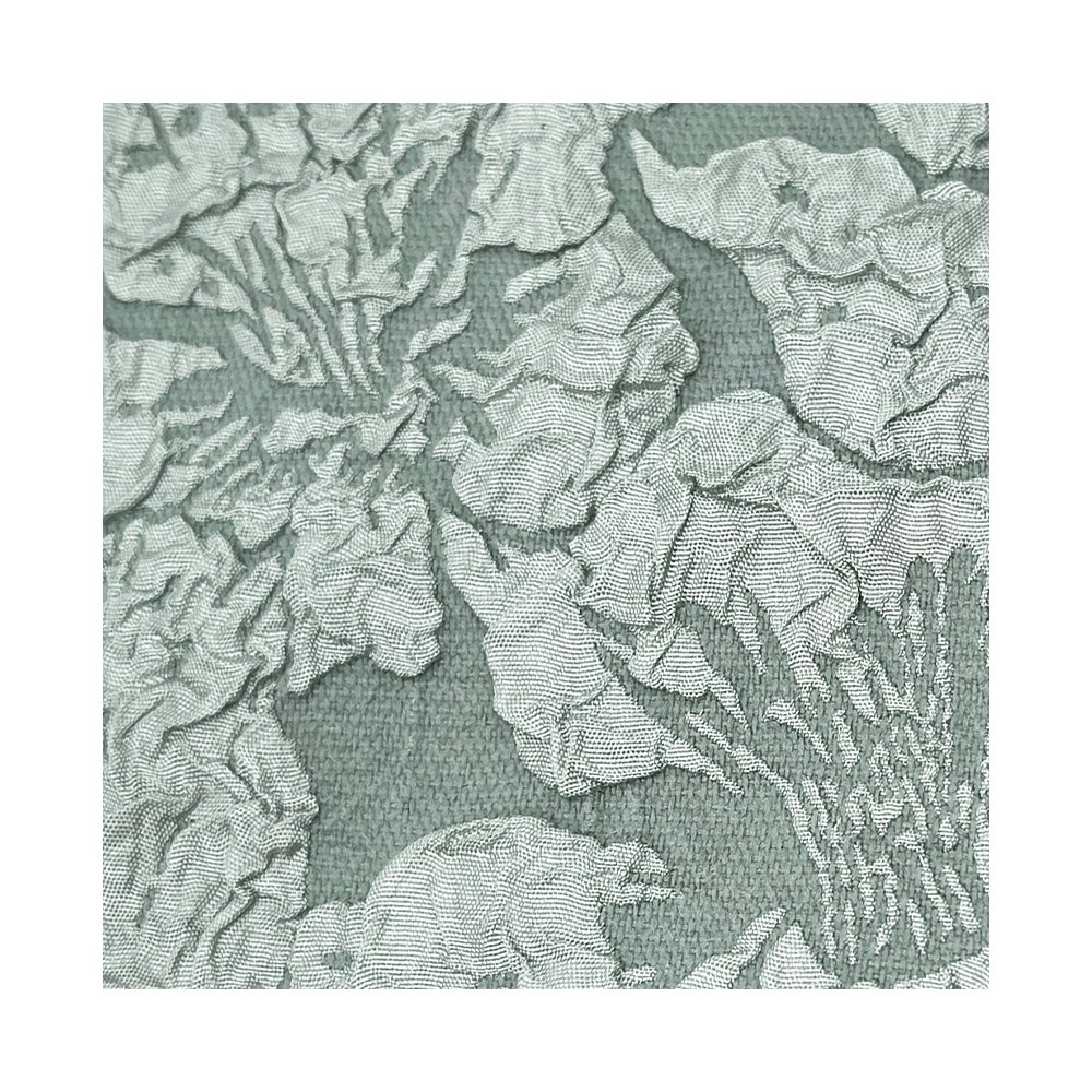 Wholesale of embossed jacquard lily fabric polyester spandex elastic fabric for dress,clothing