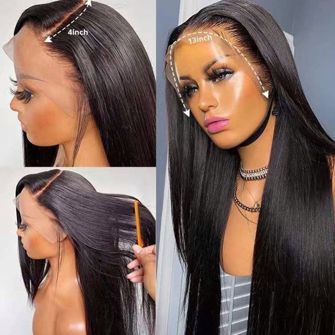 Hd Lace Frontal Wig Human Hair Raw Brazilian Human Hair Braided Lace Front Wigs For Black Women Glueless Full Hd Lace Wig