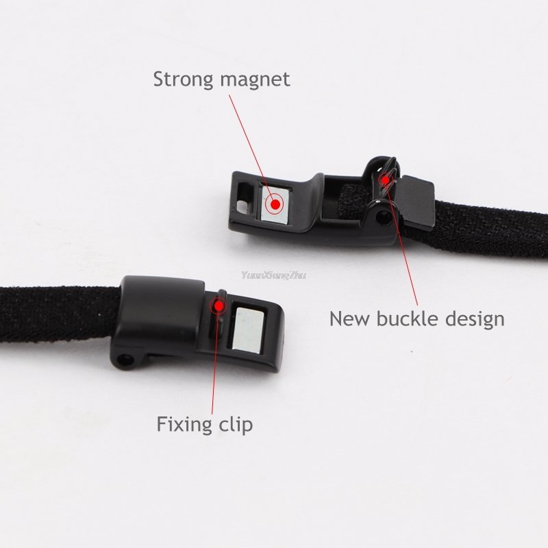 4pcs/1pair Metal lock Shoelace Magnetic buckle Shoelaces magnetic Lock Shoes Accessories AF1 Sneaker Kits Metal Laces Buckle