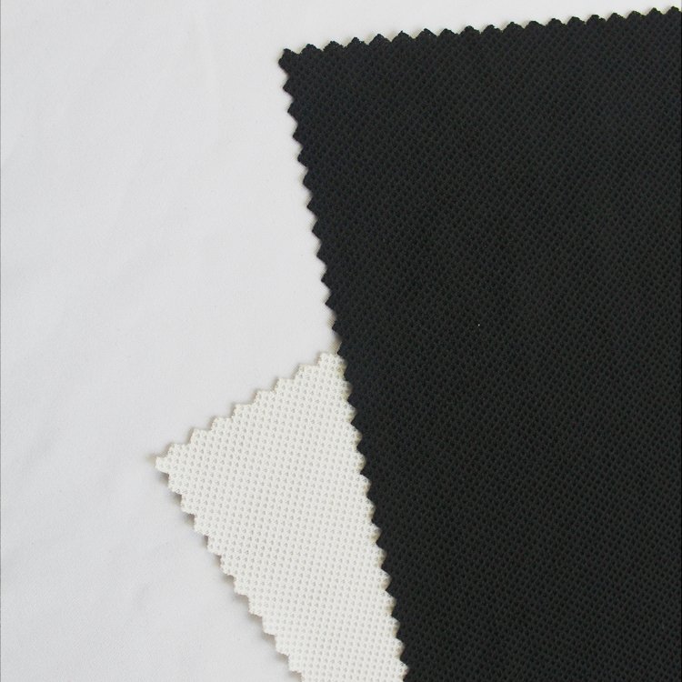 135gms 97% polyester 3% spandex Rib Circular Knit Eco Friendly Textile Gym Clothing Fabric