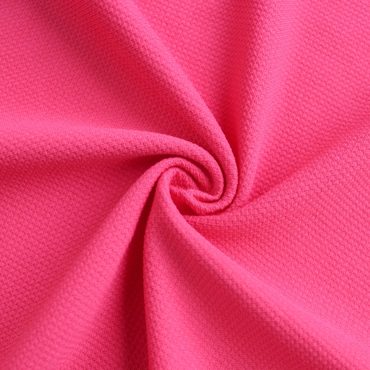 135gms 97% polyester 3% spandex Rib Circular Knit Eco Friendly Textile Gym Clothing Fabric