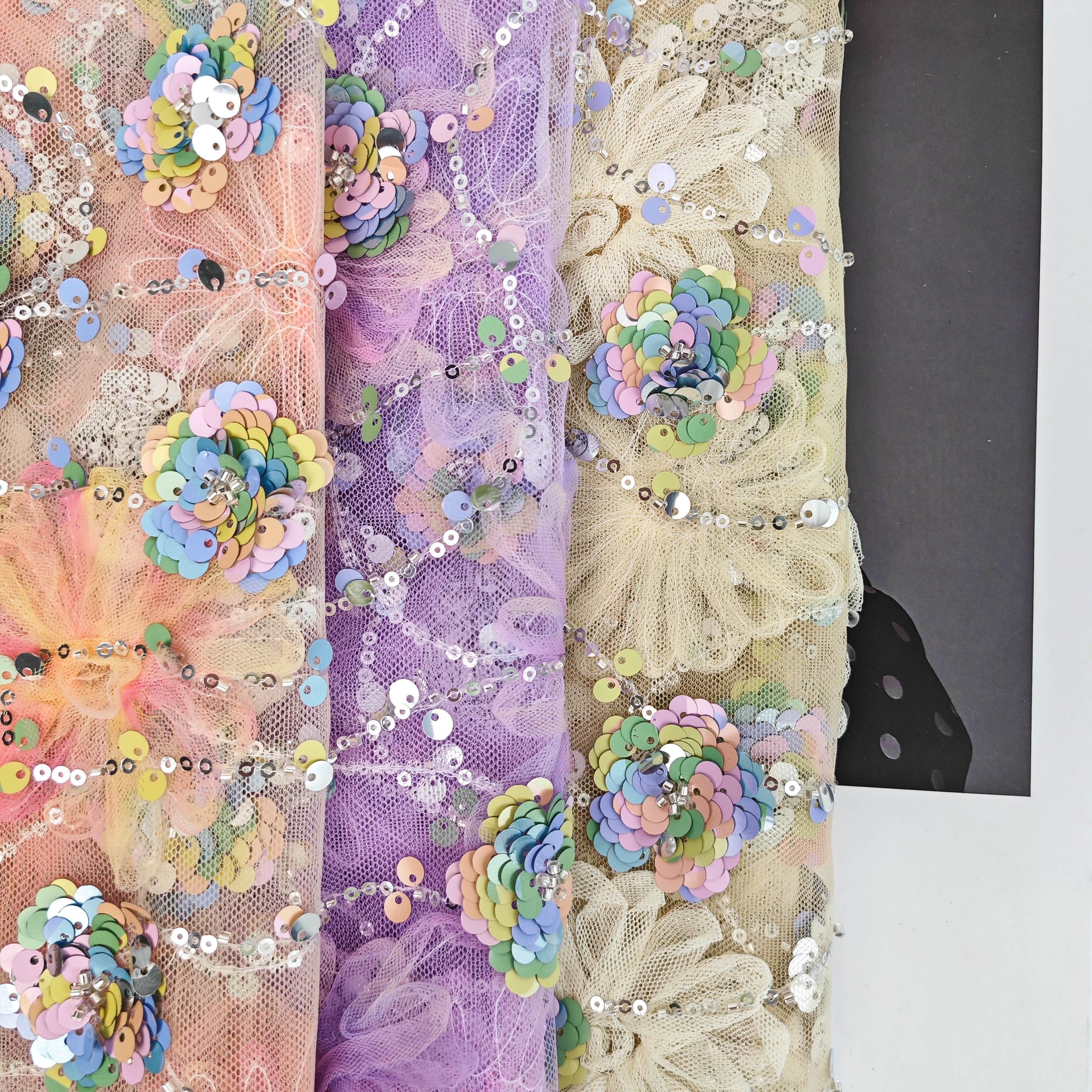 cord guipure lace embroidery african lace fabric silk beaded stones embroidery fabric