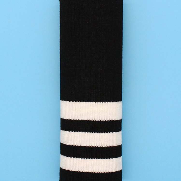 Ribbed Garment Accessories Cuff Collar Thread Jacket Fabric Ribbed Hem Knitted Silver Elastic Machine Striped Shirt Beige Green