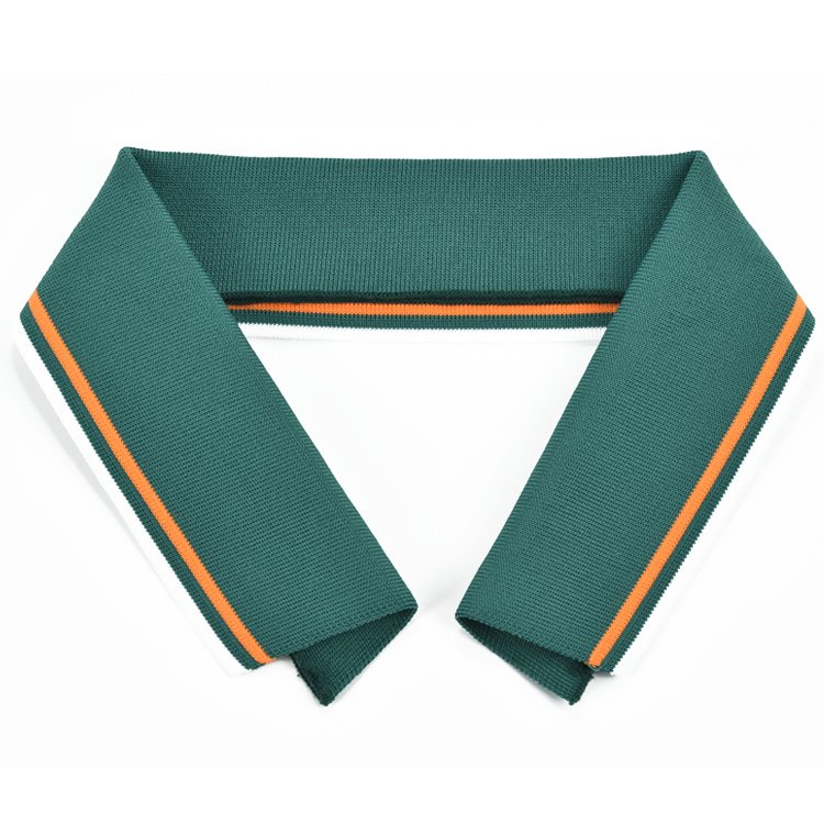 1*1 Stripe Polyester Fabric Collar and Cuff Rib Knit Stretch polo shirt for Girls and Boys