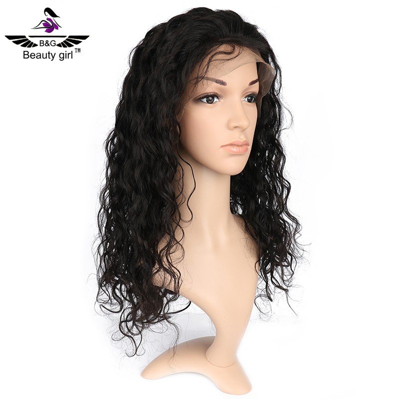 Guangzhou hair clipper professional natural wave human hair lace front wigs with baby hair