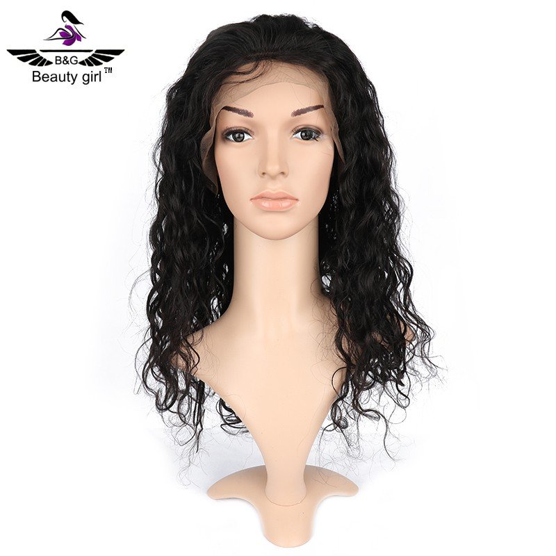 Guangzhou hair clipper professional natural wave human hair lace front wigs with baby hair