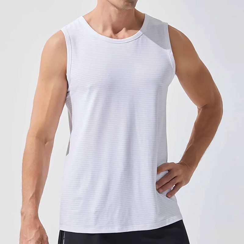 Wholesale Fitness workout men Singlet Running plus size Tank top with custom logo and Private label