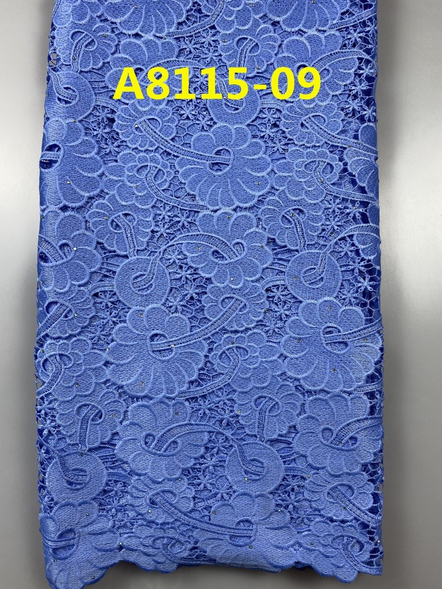 ACI New Heavy Chemical Guipure Lace Fabric Nigeria African Cord Lace Fabric 5 Yards/Piece For Wedding Dress