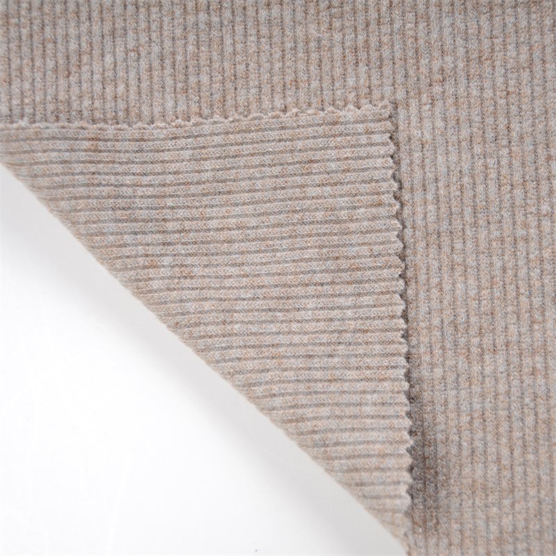 Heavy Weight 350GSM NRT 2*2 Dyed Melange Unique Imitation Nylon Rib Fabric