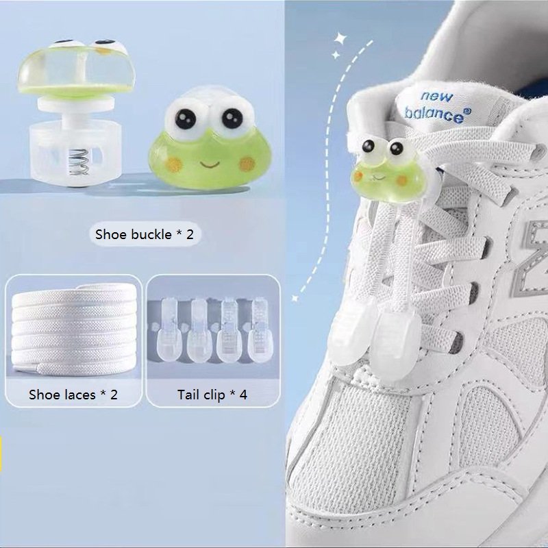 No Tie Shoelaces Elastic flat Printed Shoe Laces Without Ties Shoelace for Sneakers Children's Sports Shoestrings