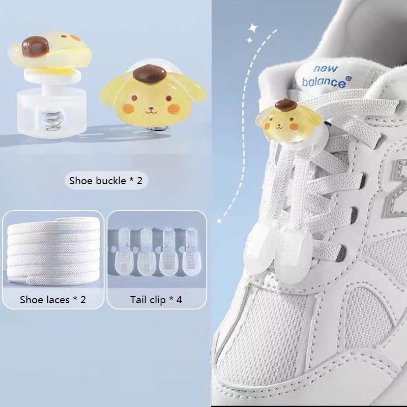 No Tie Shoelaces Elastic flat Printed Shoe Laces Without Ties Shoelace for Sneakers Children's Sports Shoestrings