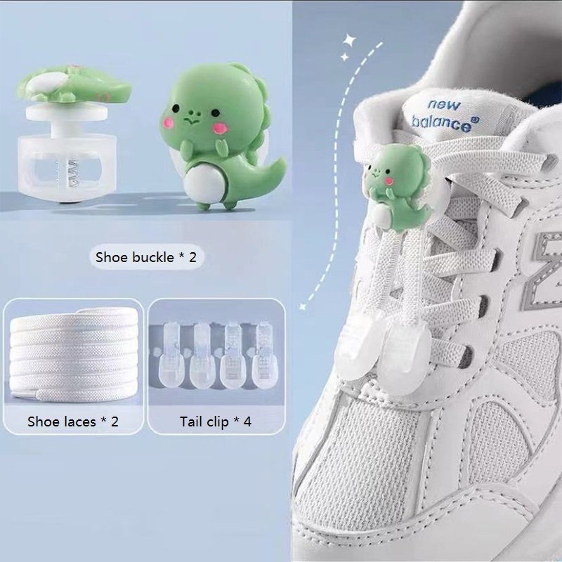 No Tie Shoelaces Elastic flat Printed Shoe Laces Without Ties Shoelace for Sneakers Children's Sports Shoestrings
