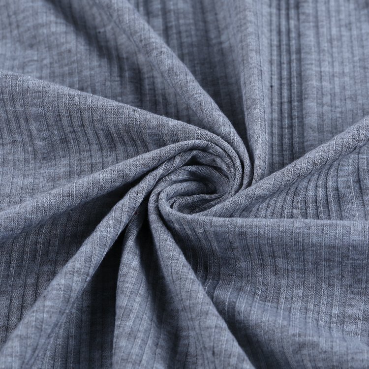 New design stretch rib knit 97 polyester 3 elastane fabric near me