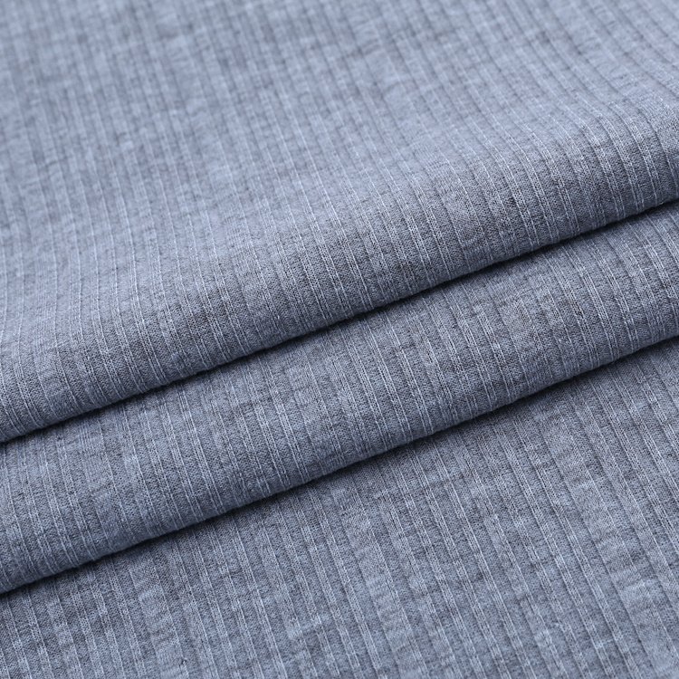 New design stretch rib knit 97 polyester 3 elastane fabric near me