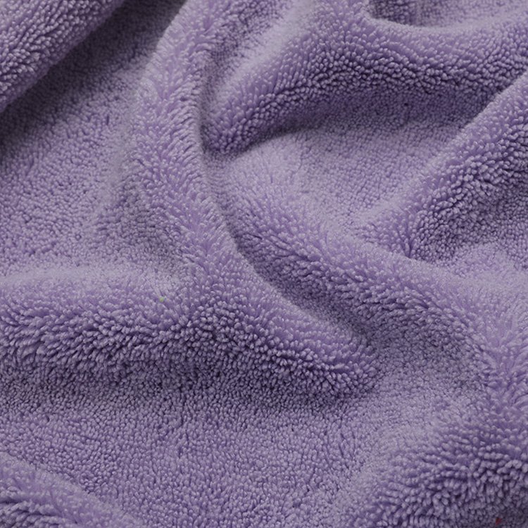 Thickened Soft Comfortable Absorbent Anti Bacteria Microfiber Terry Cloth Fabric For Wash Towel