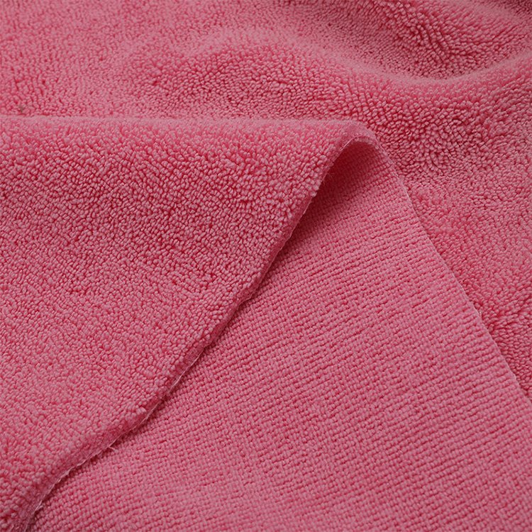 Thickened Soft Comfortable Absorbent Anti Bacteria Microfiber Terry Cloth Fabric For Wash Towel