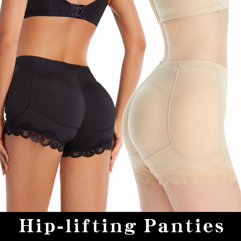 Womens Padded Buttocks Shaper Panties Padded Bum Hip Enhancer Panty Waist Cincher Butt Lifter Padded Brief Hip Butt Lifter