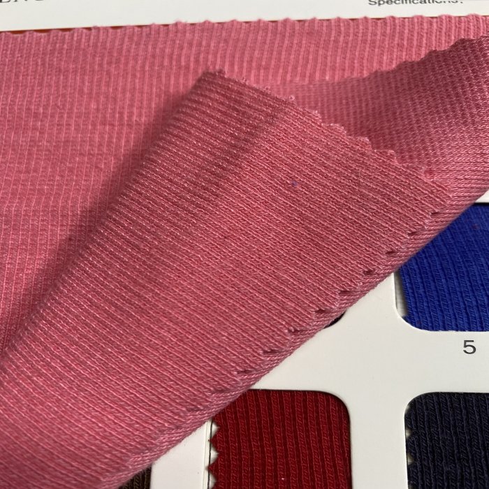 2*1 1*1 2*2 polyester spandex rib knit ribbed stretch elastic fabric