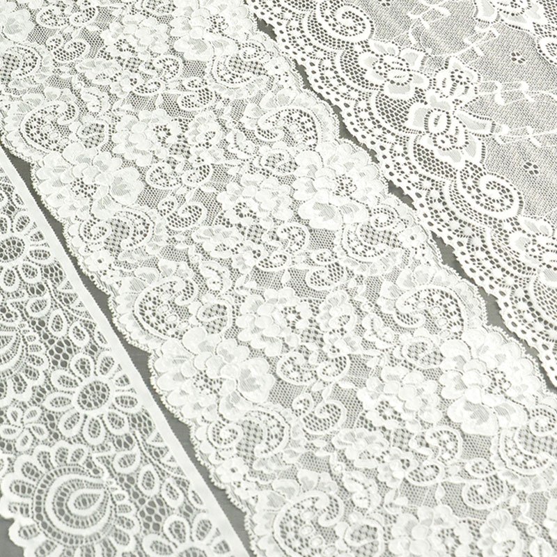 Superior Quality Luxury Lady Elastic Lace Trim Lace For Sewing Women Wedding Dress