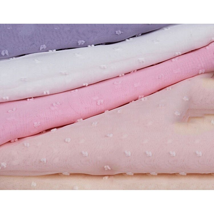 Promotion New Fashion Wholesale Silver Chiffon Embroidery Fabric For Wedding Dress