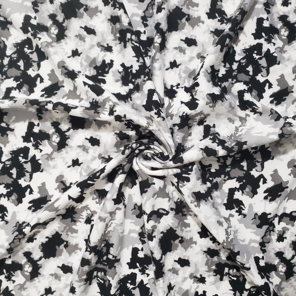 DBP polyester milky custom designs DTY double brushed poly print fabric