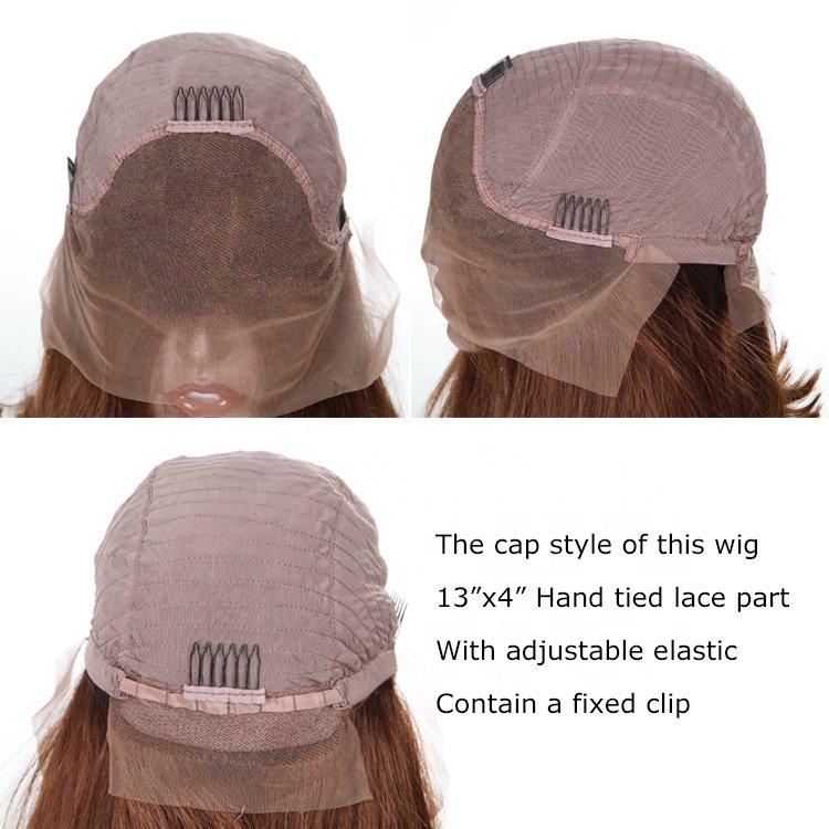 Xuchang Factory Wholesale Vietnamese Human Hair Front Super Double Drawn Natural 13X4 Lace Front Short Bob Wig