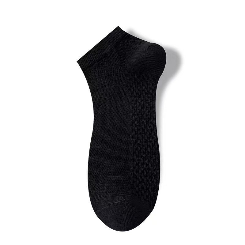 Custom Socks Men's Cheapest Price Solid Color invisible Boat Socks summer Breathable Sweat Absorbent Low cut Socks