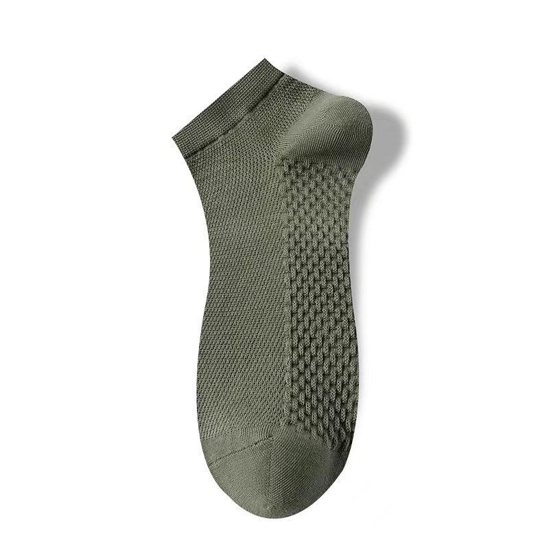 Custom Socks Men's Cheapest Price Solid Color invisible Boat Socks summer Breathable Sweat Absorbent Low cut Socks